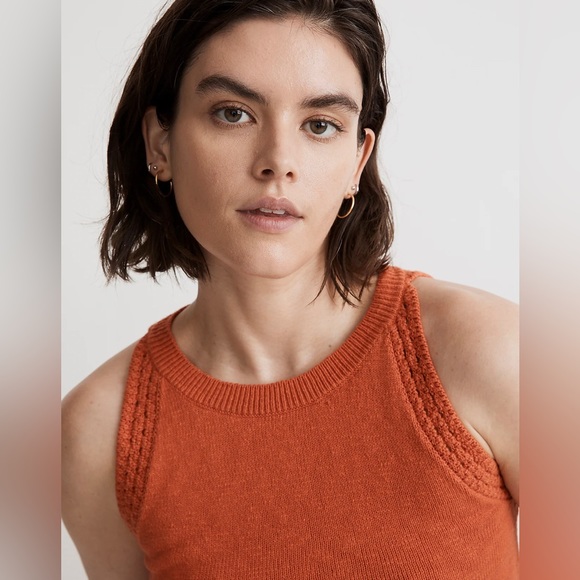 NWT Madewell Crop Cargo Pocket Top (S)
